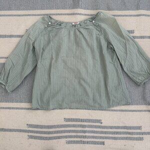 APC Seafoam Green Blouse